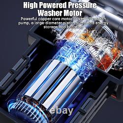 Cordless Pressure Washer with 2 Batteries, 96V 30Bar/434PSI High Cordless Power