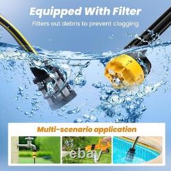 Cordless Pressure Washer with 2 x 4000mAh Batteries, 45Bar PSI Battery-Powered J