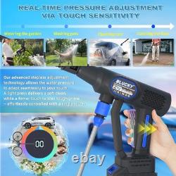 Cordless Pressure Washer with 6-in-1 Nozzle & Dual 4000mAh Batteries 1160 PSI