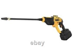 DEWALT 20V Cold Water Cordless Electric Power Cleaner Pressure Washer + Nozzles
