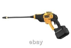 DEWALT 20V Cold Water Cordless Electric Power Cleaner Pressure Washer + Nozzles