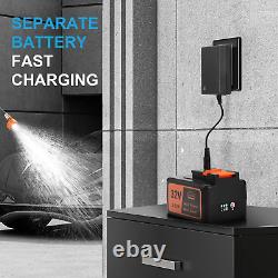 DEWINNER 32V Cordless Battery Powered Pressure Washer, 700PSI Portable Pressure