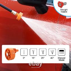 DEWINNER 32V Cordless Battery Powered Pressure Washer, 700PSI Portable Pressure