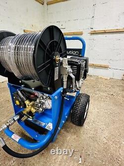 Drain Jetter. Electric Start Honda Gx390 3000Psi 21LPM, Power Washer