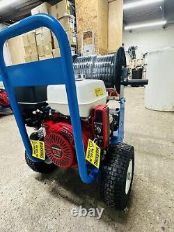 Drain Jetter. Electric Start Honda Gx390 3000Psi 21LPM, Power Washer