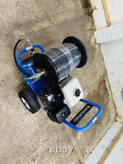 Drain Jetter. Electric Start Honda Gx390 3000Psi 21LPM, Power Washer