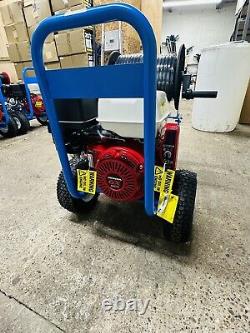 Drain Jetter. Electric Start Honda Gx390 3000Psi 21LPM, Power Washer