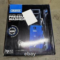 Draper 165Bar Electric High Powered Pressure Washer 2393Psi Jet Wash 98677