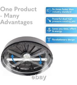 Edou 15-Inch ROTATING SURFACE CLEANER High Pressure Power