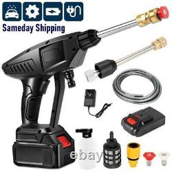 Electric Cordless High Power Car Pressure Washer Water Gun Jet Wash Cleaner Kit