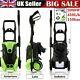 Electric High Power Pressure Washer 3000psi Power Jet Wash Patio Car Cleaner Uk