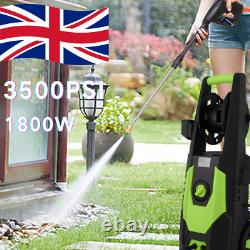 Electric High Power Pressure Washer 3500PSI Power Jet Wash 2.0GPM Cleaning Tool