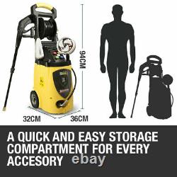 Electric High Power Pressure Washer 3800PSI Power Wash Patio Car Cleaner UK