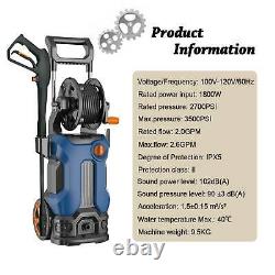 Electric High Pressure Power Washer Machine Water Patio Car Jet Cleaner 3500 PSI