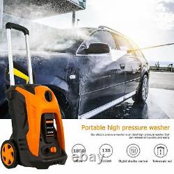 Electric High Pressure Washer 1960 PSI/135 BAR Power Jet Water Patio Car Cleaner