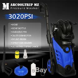 Electric High Pressure Washer 3020 PSI/208 BAR Power Jet Water Patio Car Cleaner