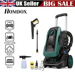 Electric High Pressure Washer 3050PSI 1800W High Power Jet Water Patio Car Clean