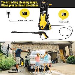 Electric High Pressure Washer 3500PSI 150Bar Water High Power Jet Wash Patio Car