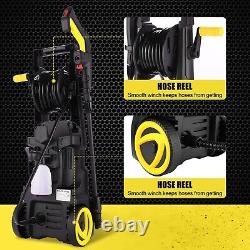 Electric High Pressure Washer 3500PSI 150Bar Water High Power Jet Wash Patio Car