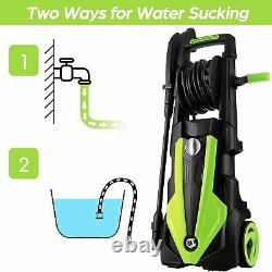 Electric High Pressure Washer 3500PSI Power Jet Water Patio Car Cleaner Green UK