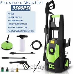 Electric Pressure Washer High Power Jet 3500 PSI 2.6GPM Water Wash Patio Car UK.