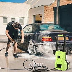 Electric Pressure Washer 1520PSI 1400W High Power 120Bar Jet Cleaner Home Patio