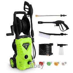 Electric Pressure Washer 1650W High Power 2600PSI&135Bar Jet Wash Patio Home NEW
