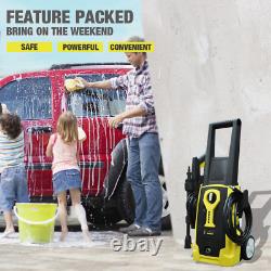 Electric Pressure Washer 1950PSI RocwooD 1600W High Power 135bar Jet Cleaner