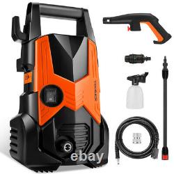 Electric Pressure Washer 1958 PSI/135 BAR Water High Power Wash Patio Orange NY7