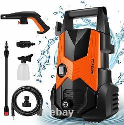 Electric Pressure Washer 1958 PSI/135 BAR Water High Power Wash Patio Orange NY7