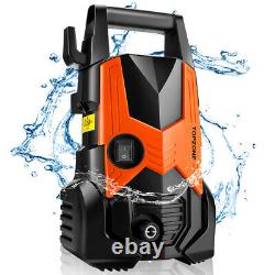 Electric Pressure Washer 1958 PSI/135 BAR Water High Power Wash Patio Orange NY7