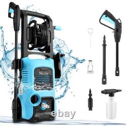 Electric Pressure Washer 2000PSI/135Bar High Power Jet Wash Cleaning Patio Home