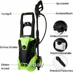 Electric Pressure Washer 2000W 150Bar 3000PSI Water High Power Jet Wash Patio