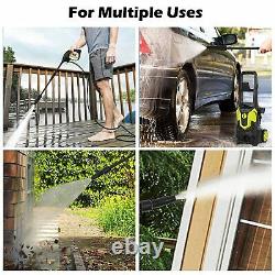 Electric Pressure Washer 2030PSI 120 Bar Water High Power Jet Wash Patio Car