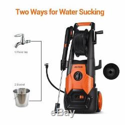 Electric Pressure Washer 2150 PSI/1800W High Power Jet Spray Gun Wash Patio Car