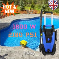 Electric Pressure Washer 2180PSI 1800W High Power 120Bar Jet Cleaner Home 120V