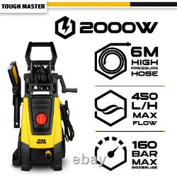 Electric Pressure Washer 2320 PSI/160 BAR Water High Power Jet Wash Patio Car