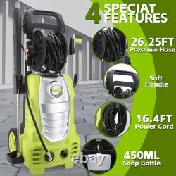 Electric Pressure Washer 2400PSI 1.67GPM Power Washer With 20FT Hose NFPM QWBL