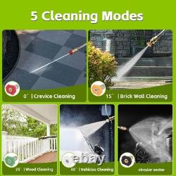 Electric Pressure Washer 2400PSI 1.67GPM Power Washer With 20FT Hose NFPM QWBL
