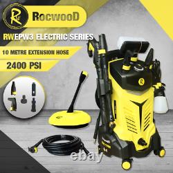 Electric Pressure Washer 2400PSI RocwooD 2200W High Power 165Bar Jet Cleaner
