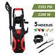 Electric Pressure Washer 2400 Psi/165 Bar Water High Power Jet Wash Patio Car