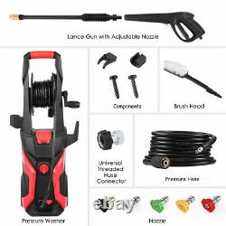 Electric Pressure Washer 2400 PSI/165 BAR Water High Power Jet Wash Patio Car