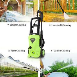 Electric Pressure Washer 2500PSI 1600W High Power 135 bar Jet Cleaner Patio Car