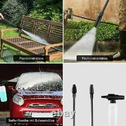 Electric Pressure Washer 2600PSI/135BAR Water High Power Jet Wash Patio Car Home