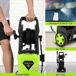 Electric Pressure Washer 2600PSI 1600W High Power 135 bar Jet Cleaner Patio Car