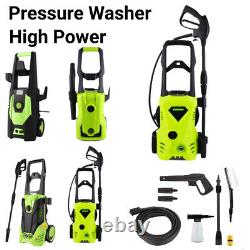 Electric Pressure Washer 2600PSI 1650W High Power 135 bar Jet Cleaner Patio E 62