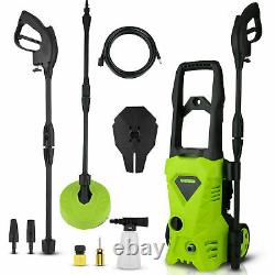 Electric Pressure Washer 2600PSI 1650W High Power 135 bar Jet Cleaner Patio E 62