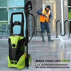 Electric Pressure Washer 2600PSI 1650W High Power 135 bar Jet Cleaner Patio E 93