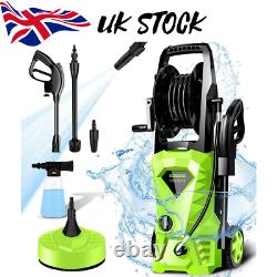 Electric Pressure Washer 2600PSI Water High Power Jet Wash Patio Car COOCHEER UK