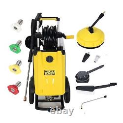 Electric Pressure Washer 262 BAR 3800 PSI Jet Washer Power with Adjustable Nozzl